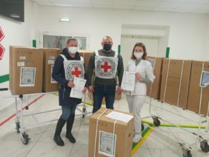 Подяка за допомогу та співпрацю Міжнародному Комітету Червоного Хреста