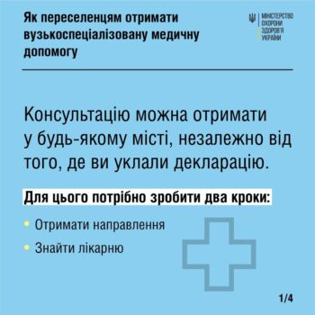 вузькоспеціалізована меддопомога 1