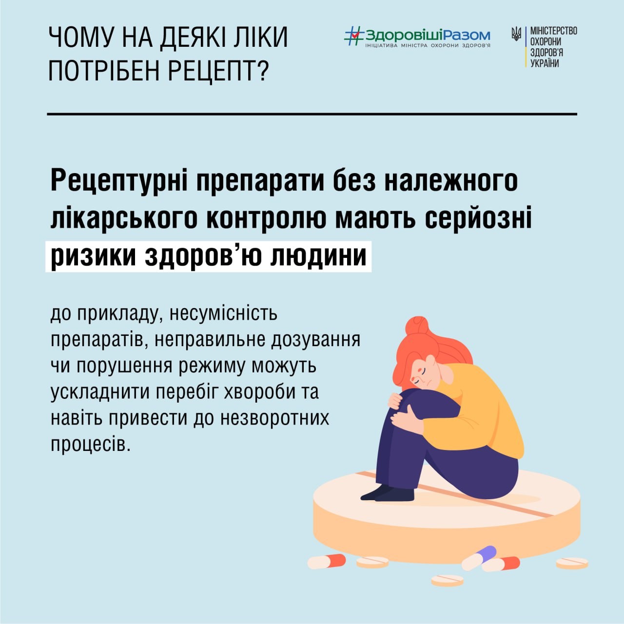 Що необхідно знати пацієнтам про ліки