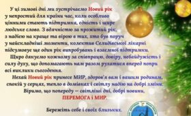 Привітання з Новим роком 2026!